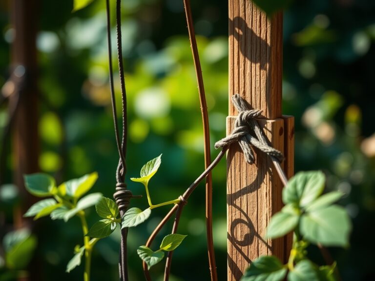 9 Vital Steps to Install Climbing Plant Supports