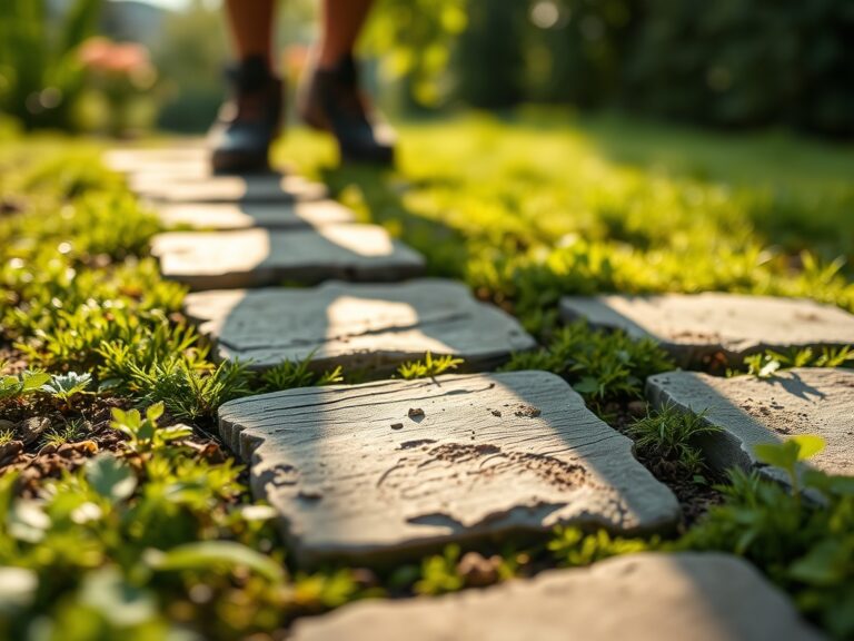 6 Basic Steps to Lay a Flagstone Path